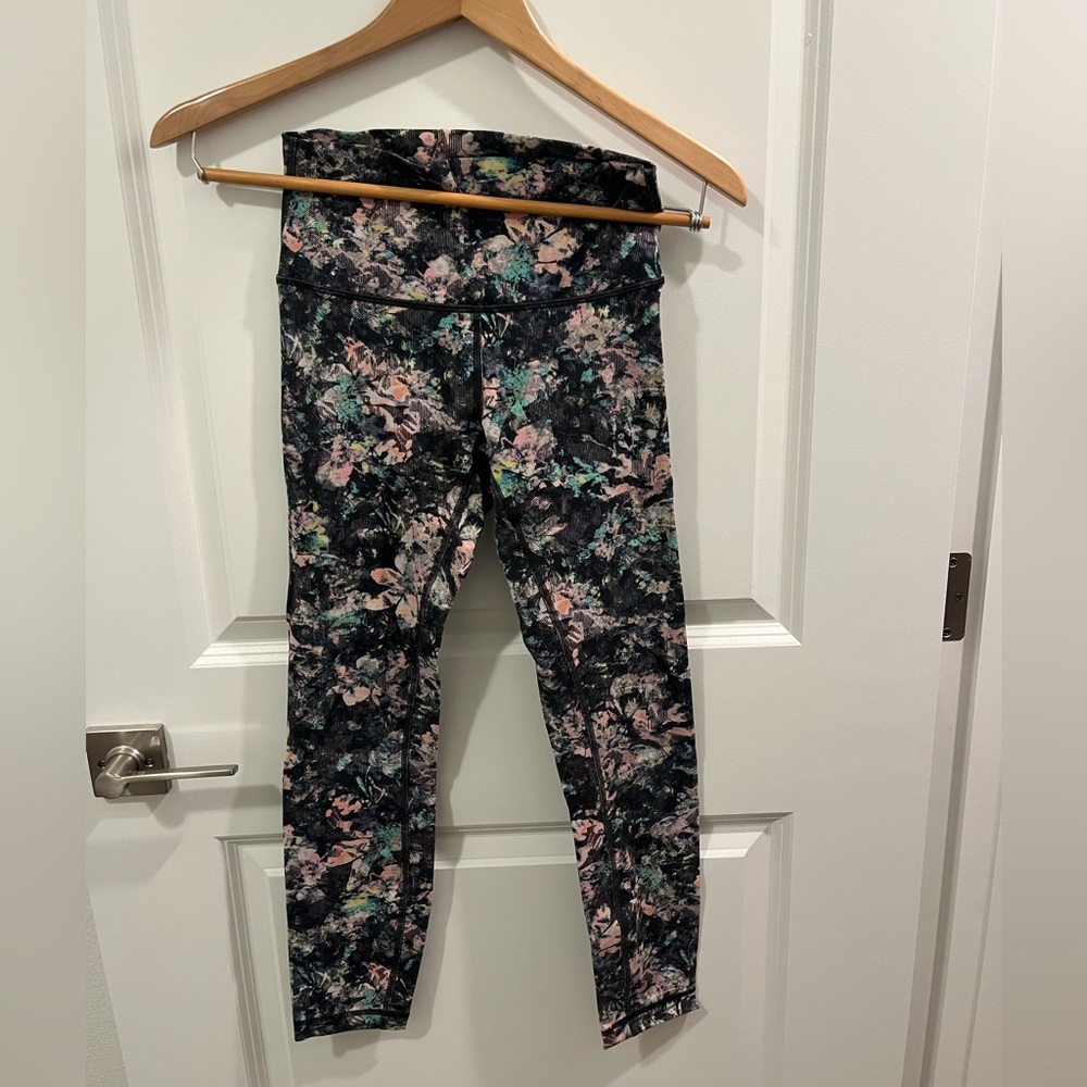 Lululemon floral leggings